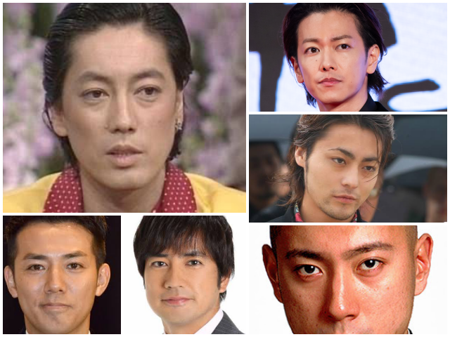 左上から沢田研二、佐藤健、山田孝之、市川團十郎白猿、羽鳥慎一、綾部祐二の写真